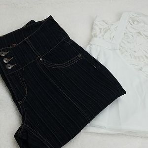 Jazzie stretch capri's